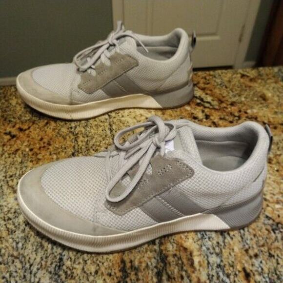 Womens Sorel Out N About 3 Waterproof Sneakers Gray Sz 9.5 - Picture 1 of 12